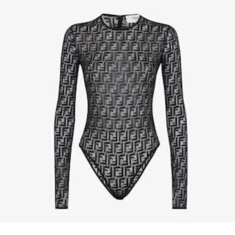 Black lace Fendi Body